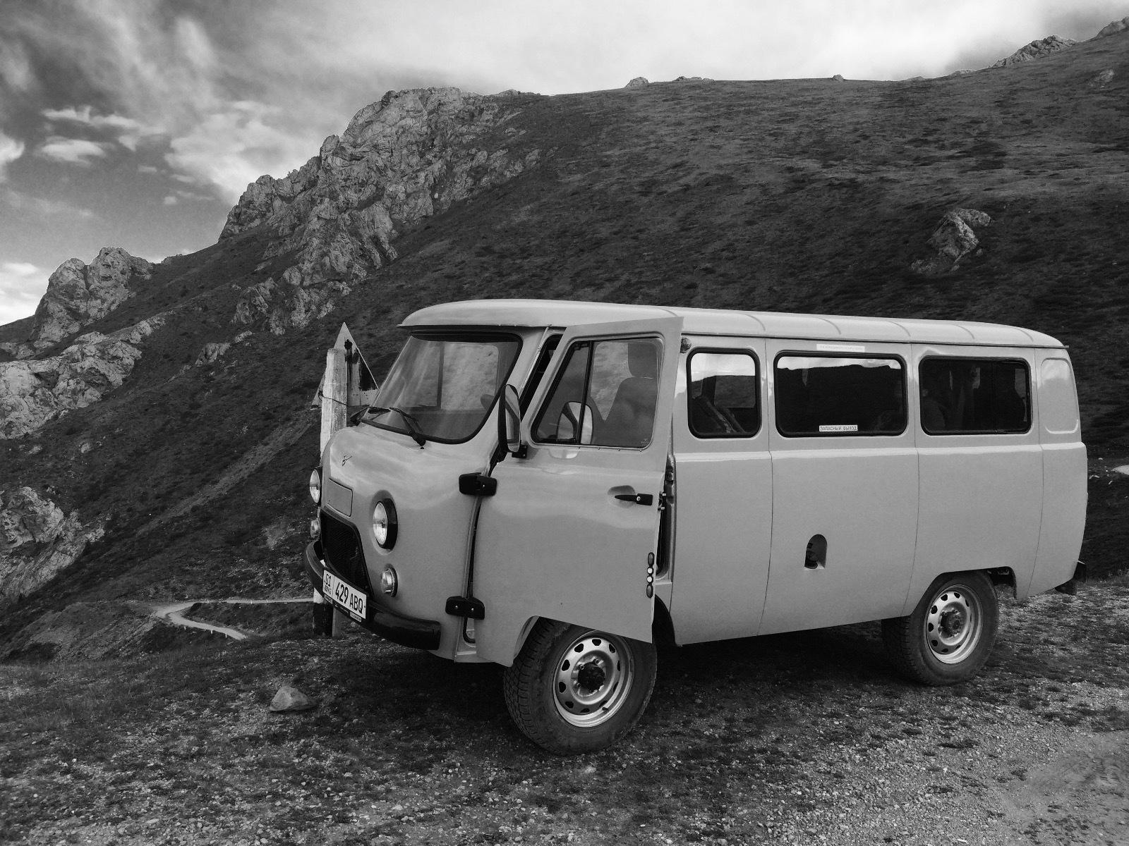 Overland vehicles in Kyrgyzstan