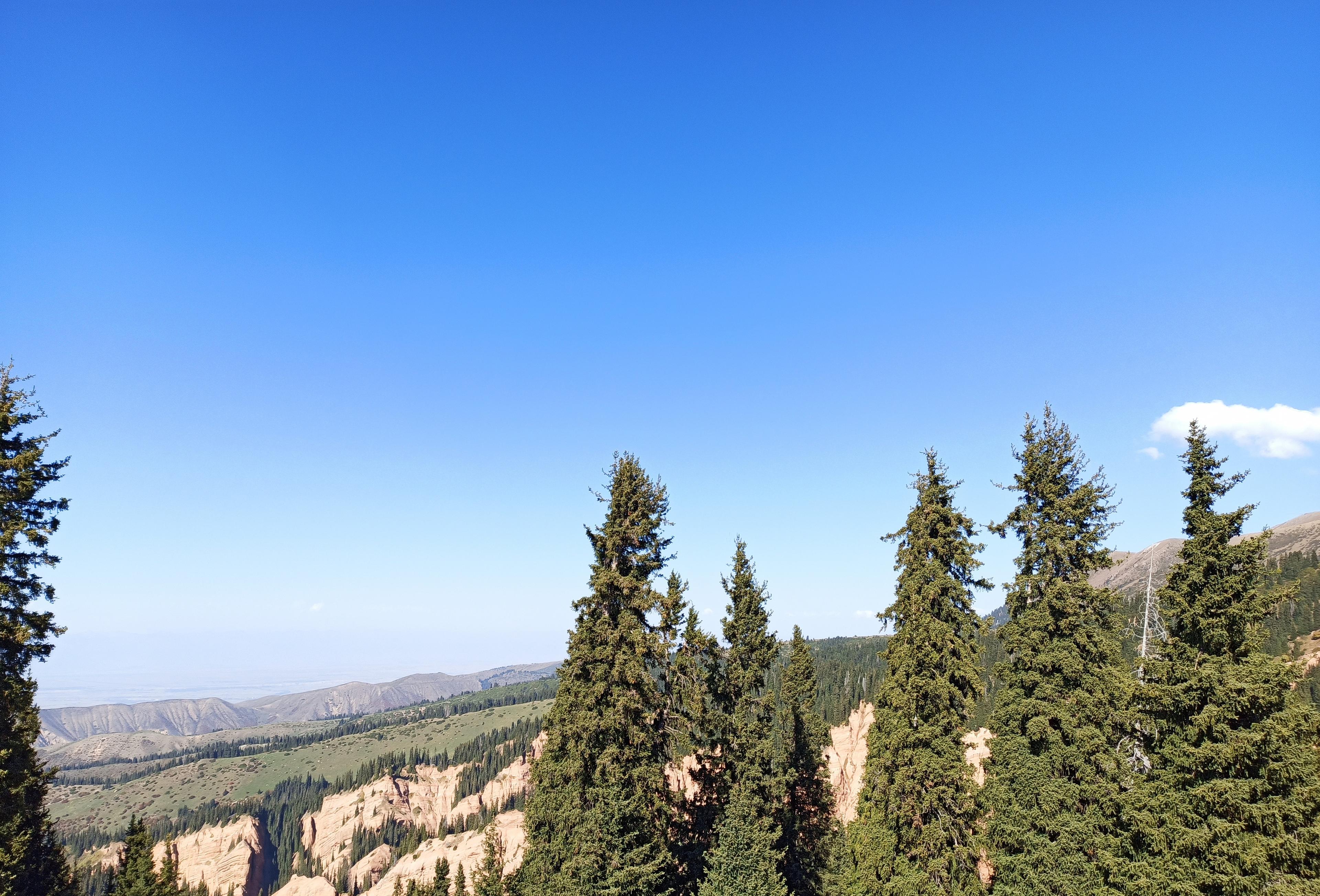 Red canyon of Irdyk valley