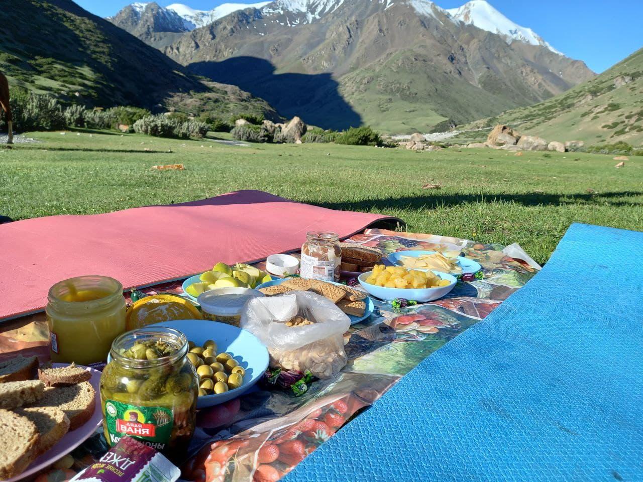 Campsite at Chong Tash in Jukku valley