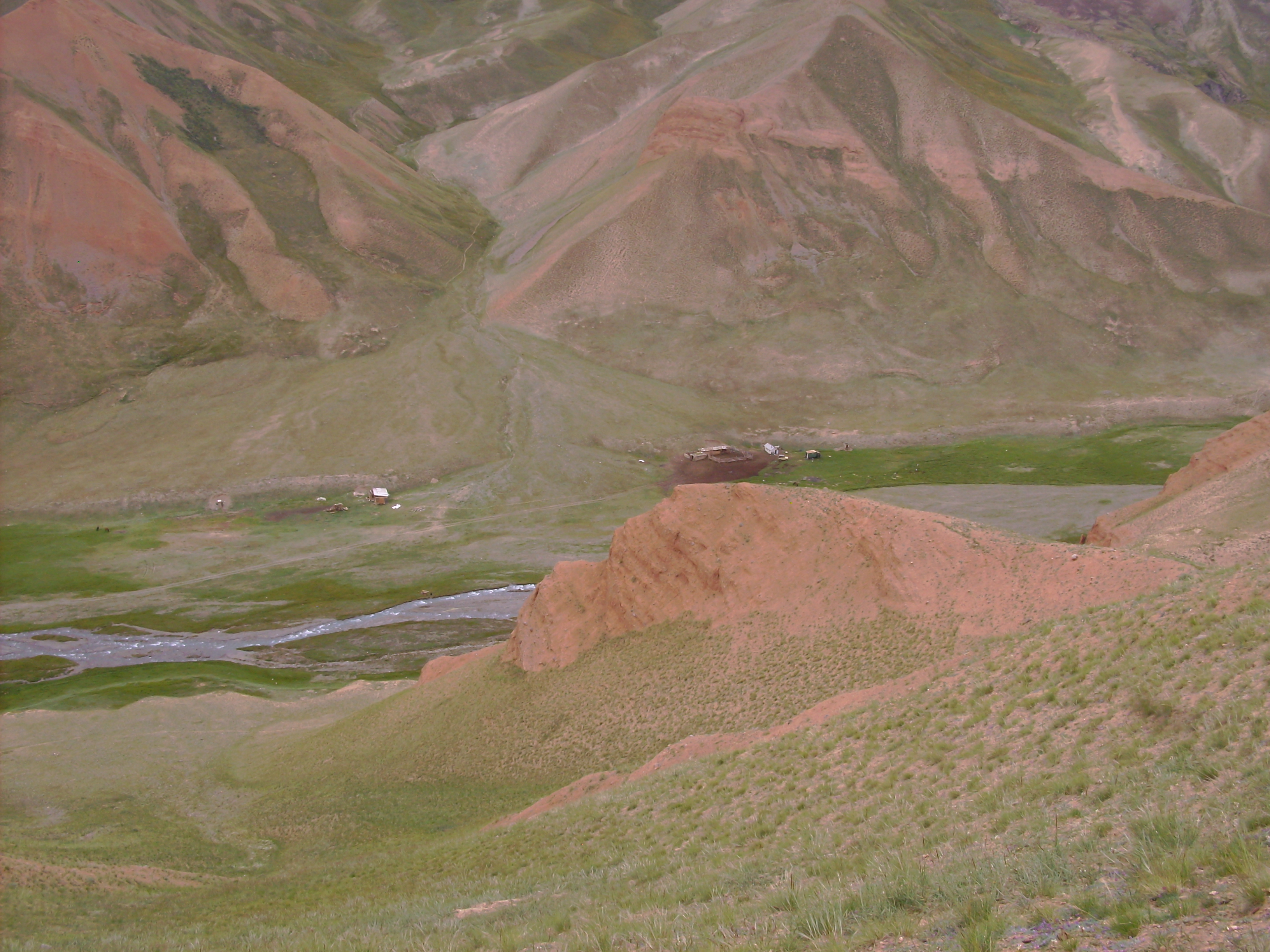 Borkoldoy range - Karly mountains